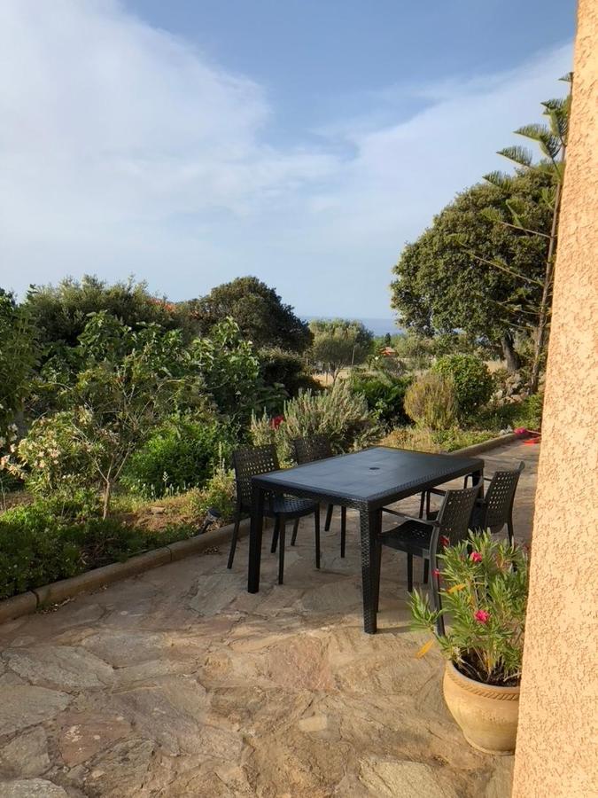 Appartement Rez De Villa LʼÎle-Rousse Buitenkant foto