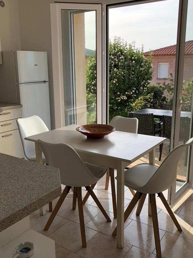 Appartement Rez De Villa LʼÎle-Rousse Buitenkant foto